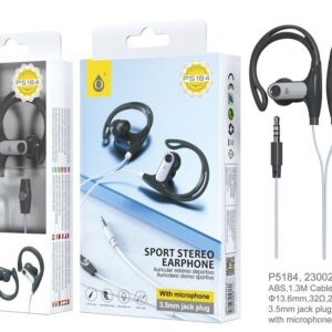 Auriculares Deportivos P5184 Auriculares stereo Sport Sunglasses con Microfono, Gris