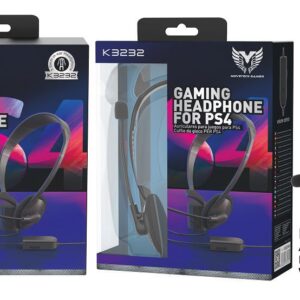 Auriculares Cascos Gaming K3232 Auriculares para PS4 con microfono