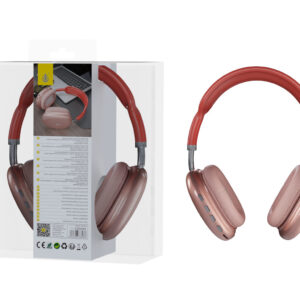 Auriculares Cascos Bluetooth Inalámbricos NC3244 NA Auricular  Bluetooth 5.3, Soporta Mano libre/FM/TF(64GB Max)/Entrada de Audio, Bateria 200mAh, Naranja