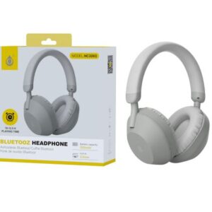 Auriculares Cascos Bluetooth Inalámbricos NC3263 GR Auricular Bluetooth 5.2, Soporta Mano libreEntrada de Audio, Bateria 300mAh, Gris
