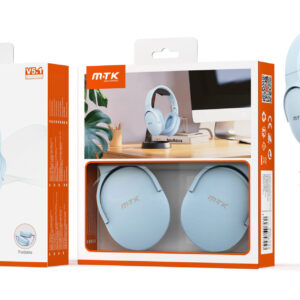 Auriculares Cascos Bluetooth Inalámbricos TC3273 AZ Auriculares Casco Zor plegable con bluetooth 5.1 y microfono, Btaria 200mAh, Azul