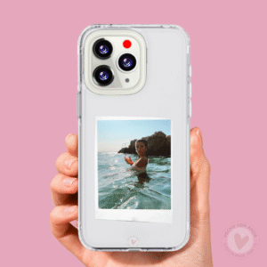 Funda Personalizada con Foto Diseño Foto Instantánea Fondo Transparente