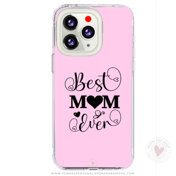 FundaPersonalizada Mama Dibujo Best Mum - Imagen 2