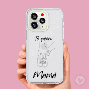 Funda Personalizada con Frase Te Quiero Mamá