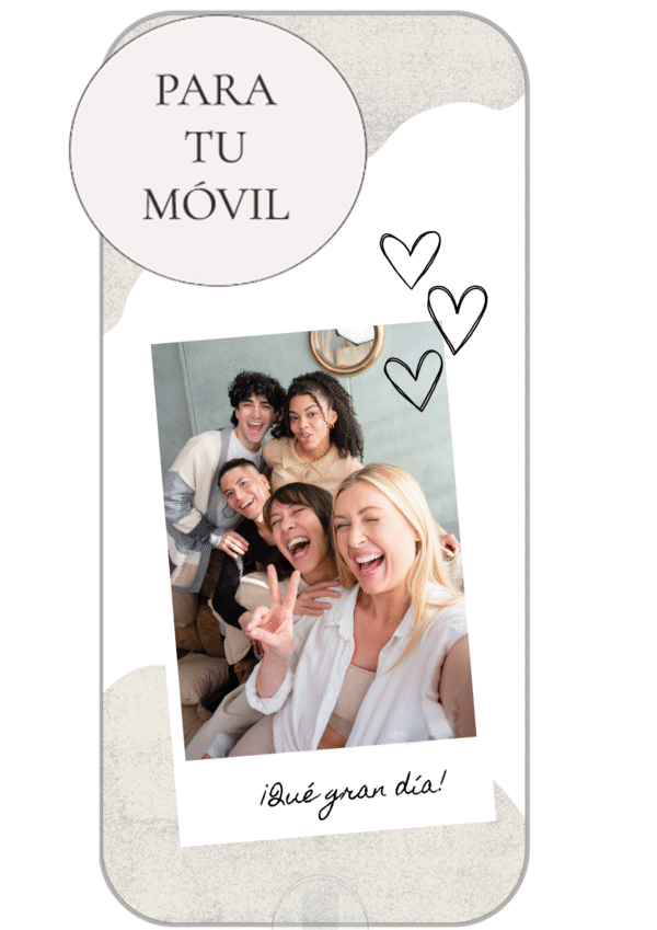 Funda Personalizada con Foto Diseño Corazón - Imagen 4