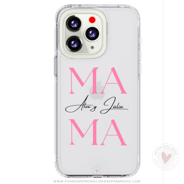 Funda Personalizada Diseño Mamá + Nombre - Imagen 2