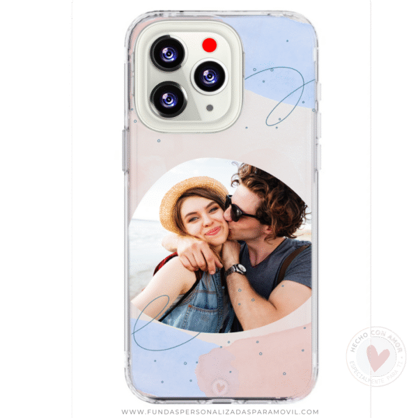 Funda Personalizada con Foto Diseño Pastel - Imagen 2