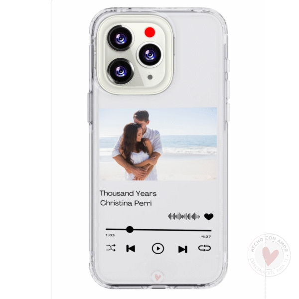 Funda Personalizada Spotify con Foto Fondo Transparente - Imagen 2