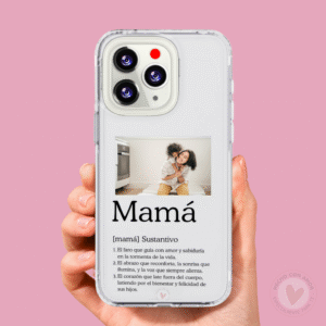 Funda Personalizada con Foto Diseño Mamá Definición