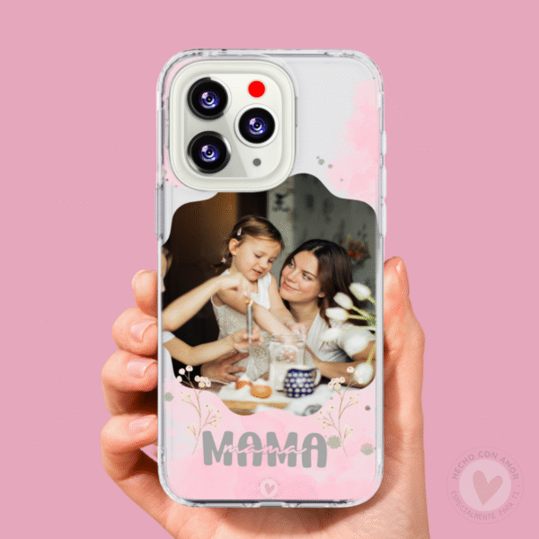 Funda Personalizada con Foto Diseño Mamá