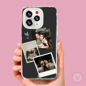 Funda Personalizada con Foto Diseño Collage Corazón