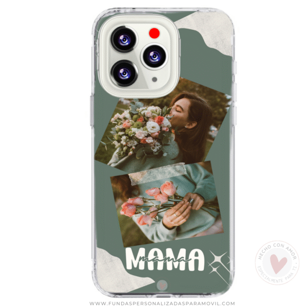 Funda Personalizada con Foto Diseño Mamá Verde - Imagen 2