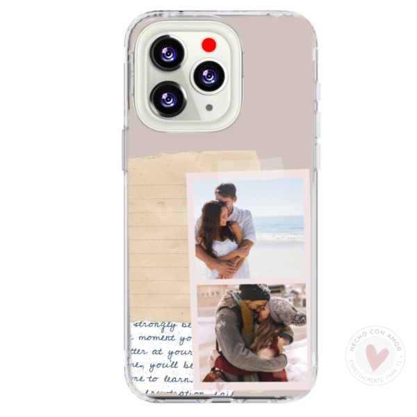 Funda Personalizada con Foto Diseño Foto Instantáneas Letter - Imagen 2