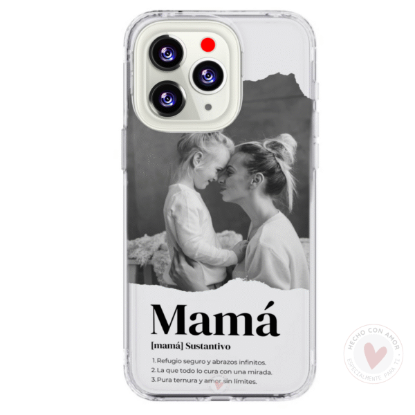 Funda Personalizada con Foto Diseño Mamá Definición - Imagen 2
