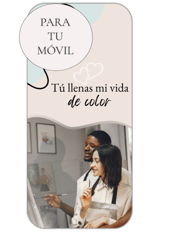 Funda Personalizada con Foto Diseño Corazón - Imagen 4