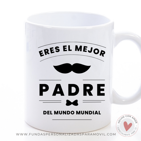 Taza Personalizada con Foto Diseño EL Mejor Padre / Abuelo /Tío ... - Imagen 7
