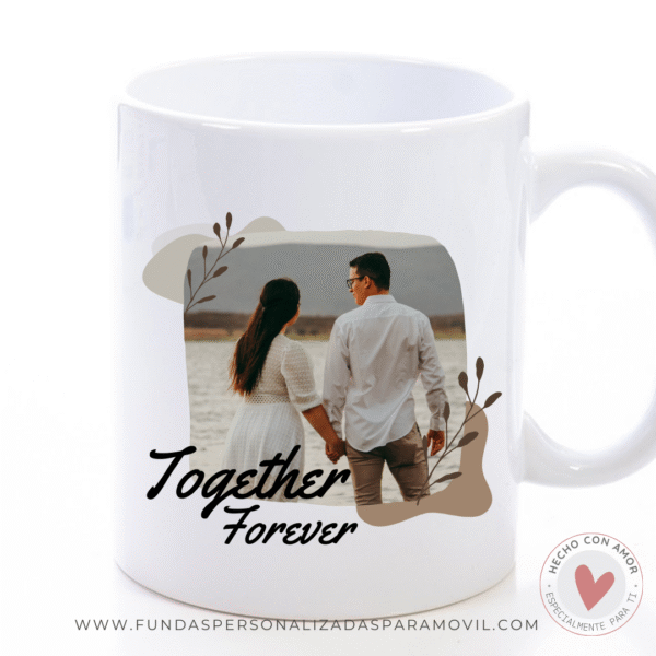 Taza Personalizada con Foto Diseño Together - Imagen 5