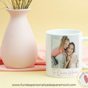 Taza Personalizada con Foto Diseño Mamá-  Te Quiero Mamá /Tía /Abuela /Amiga ...