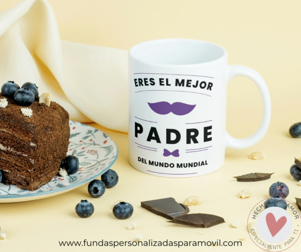 Taza Personalizada con Foto Diseño EL Mejor Padre / Abuelo /Tío ... - Imagen 5