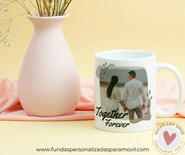 Taza Personalizada con Foto Diseño Together - Imagen 2