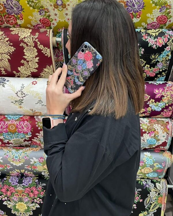 Funda de Fallera Diseños Tela Vestido Fallero Color Negro - Imagen 10