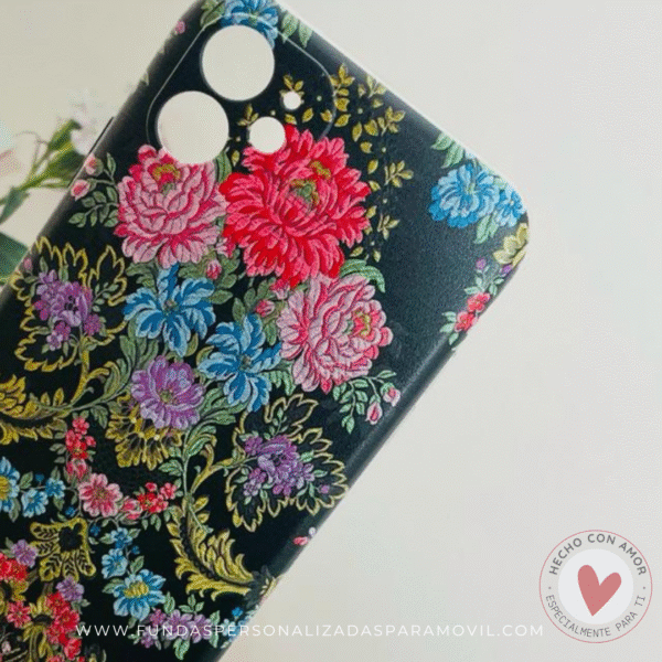 Funda de Fallera Diseños Tela Vestido Fallero Color Negro - Imagen 6