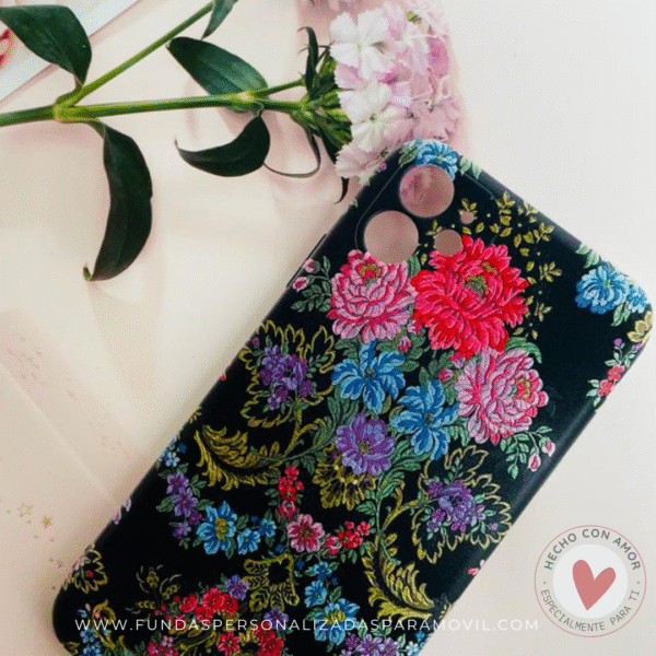Funda de Fallera Diseños Tela Vestido Fallero Color Negro - Imagen 9