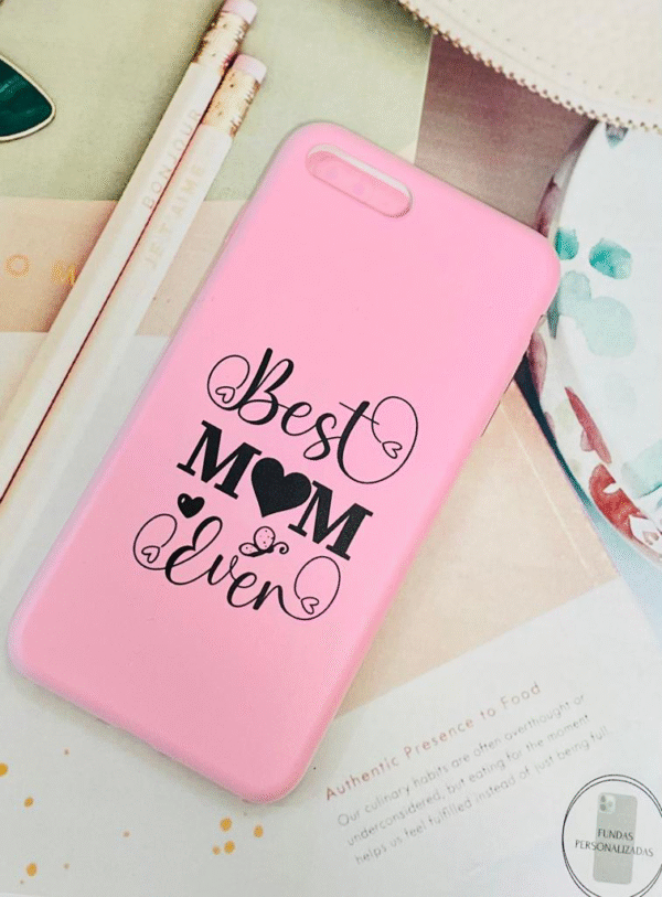 FundaPersonalizada Mama Dibujo Best Mum - Imagen 4