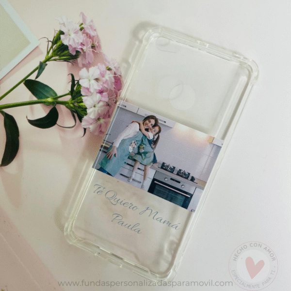 Funda Personalizada con Foto Te Quiero Mamá - Imagen 3