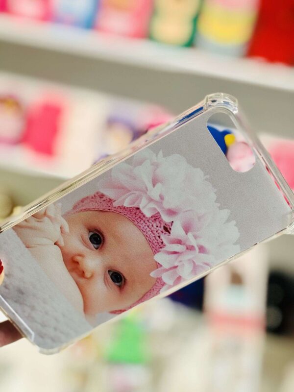 Funda Personaliza con Foto Antigolpe Antishock esquina Reforzada Transparente - Imagen 3