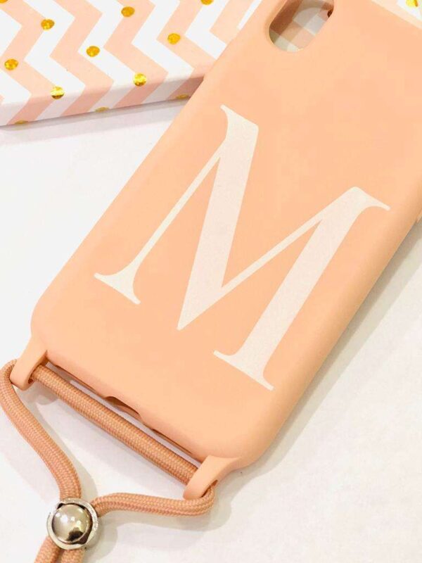Funda Personaliza con Foto Silicona Case Premium Tacto Suave con Cuerda - Imagen 16