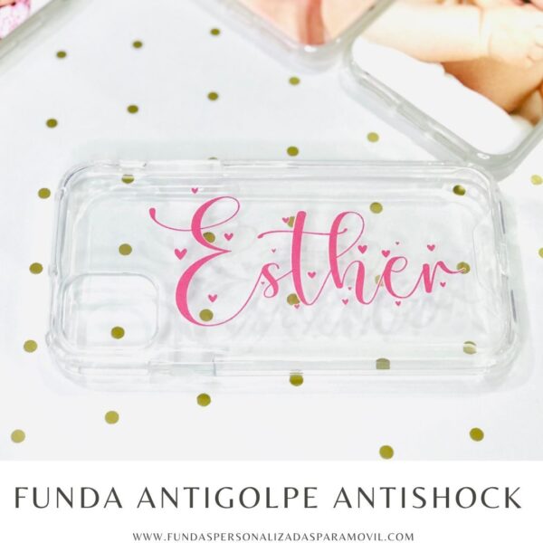 Funda Personaliza con Foto Antigolpe Antishock esquina Reforzada Transparente - Imagen 5