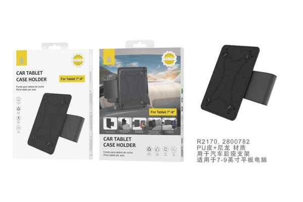 Soporte de Coche Tablet R2170 NE Soporte Universal  para Reposacabezas del coche para Movil y tablet de 7-9 pulgadas, con gi