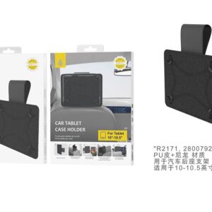 Soporte de Coche Tablet  R2171 NE Soporte Universal  para Reposacabezas del coche para tablet de 10-10.5 pulgadas, con giro d