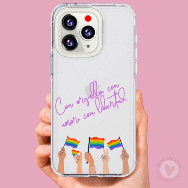 Funda Personalizada con Foto Diseño con Motivo LGTBI 🌈 Bandera