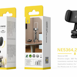 Adaptador para Palo Selfie y Trípode con Soporte para Móvil NE5364