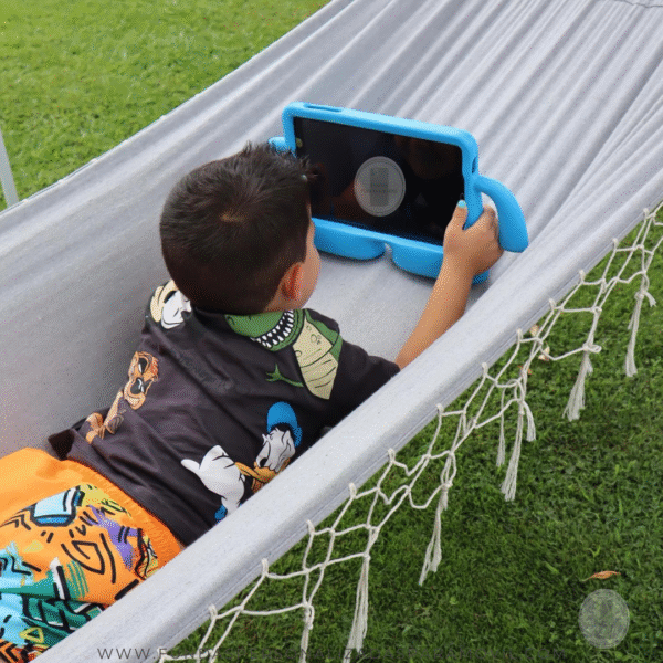 Funda Tablet para niños  Goma Antigolpe Brazos Goma Ibuy para niños - Imagen 2