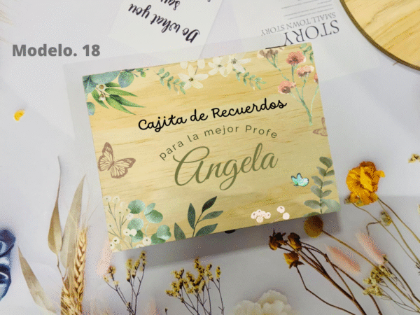 Caja de Madera Personalizada *Escoge Tamaño y Diseño - Imagen 17
