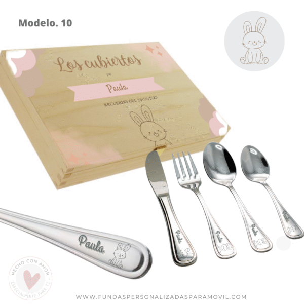 Cubiertos Personalizados Grabado Láser - Imagen 13