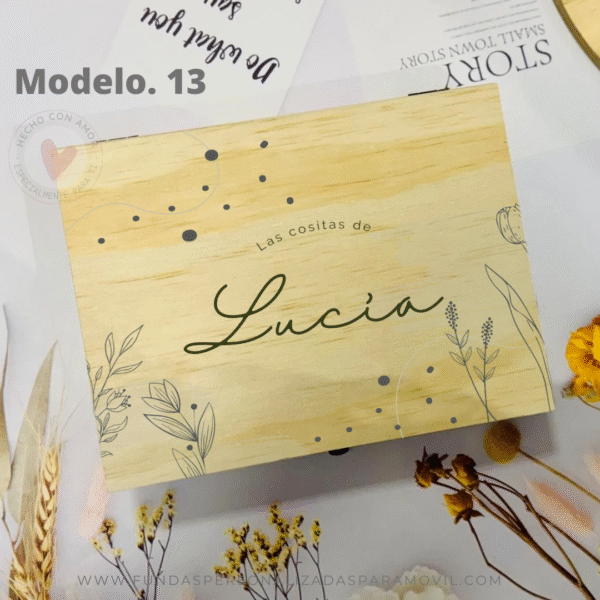 Caja de Madera Personalizada *Escoge Tamaño y Diseño - Imagen 13