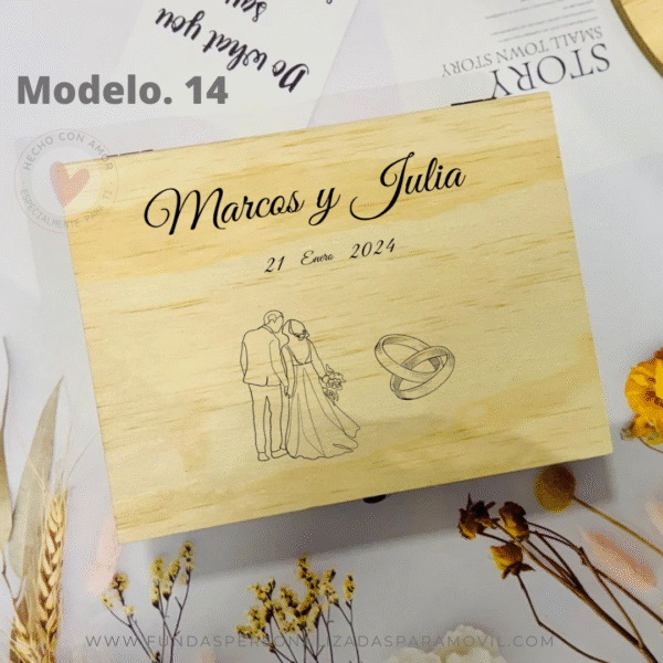Caja de Madera Personalizada *Escoge Tamaño y Diseño - Imagen 14
