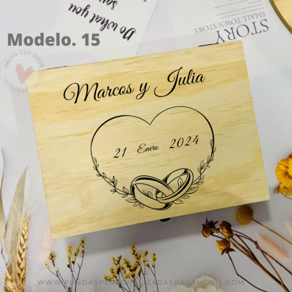 Caja de Madera Personalizada *Escoge Tamaño y Diseño - Imagen 15