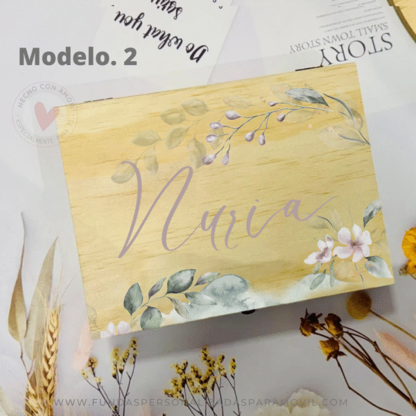 Caja de Madera Personalizada *Escoge Tamaño y Diseño