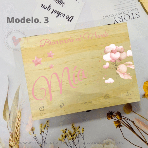 Caja de Madera Personalizada *Escoge Tamaño y Diseño - Imagen 4