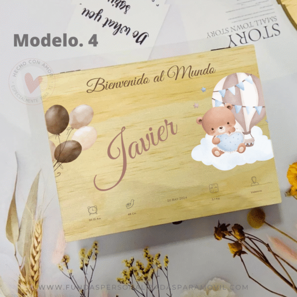 Caja de Madera Personalizada *Escoge Tamaño y Diseño - Imagen 5