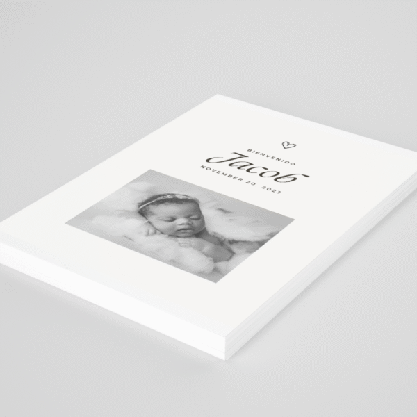 Natalicio Personalizado con foto 23*30 cm Acabado Tela - Imagen 21