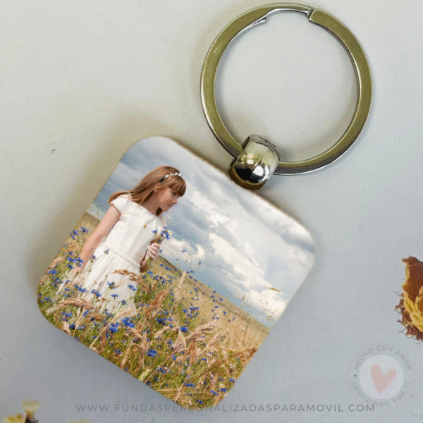 Llavero personalizado con foto con forma Redonda. Llavero Personalizados con Foto. - Imagen 5