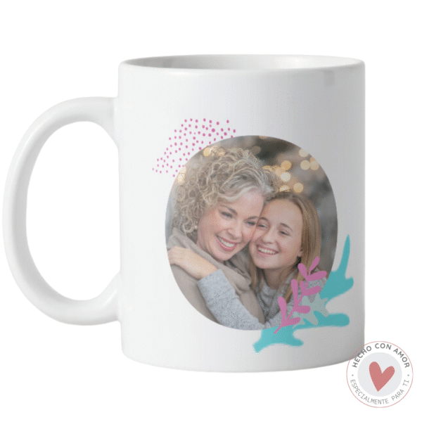 Taza Personalizada con Foto Diseño Mamá- Texto Mamá/ Abuela /Tía / Hermana - Imagen 5