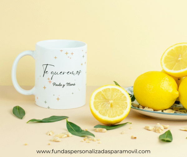 Taza Personalizada con Frase Diseño Papá-  El Mejor Padre del Mundo #1 - Imagen 2