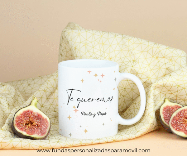 Taza Personalizada con Frase Diseño Mamá-  La Mejor Madre del Mundo #1 - Imagen 2